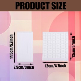 Gosknor 6 Sheets/860 Pcs Double Sided Foam Squares & Dots, Double Sided Sticky Pads Self-Adhesive Precut 3D Glue Dots Foam Tape for DIY Craft Supplies Scrapbooking Office Class