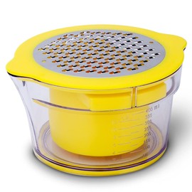 EKO Grater Corn Stripper & Grater Set, Yellow, EK81407