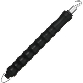 Automatic Rebar Tie Wire Twister, Black Pull Tie Wire Twister, Rebar Wire Twister Tool with Curved Hook & Ergonomic Rubber Handle