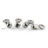 E-outstanding 20 pcs Ball Chain Pull Loop Connectors Stainless Steel