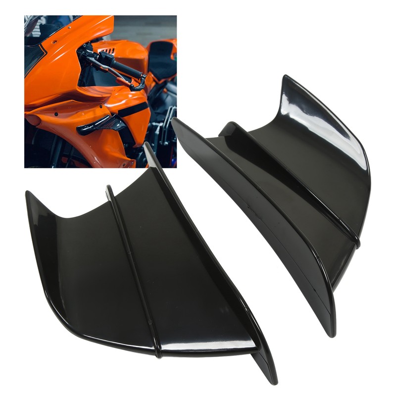 Motorcycle Side Spoiler Front Fairing Aerodynamic Winglets Wings for NINJA400