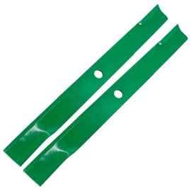 Caltric 21 5/16 inch x 3/4" Circle Hole 42" Deck Standard Blade For Simplicity Ferris