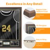 ASmileIndeep Jersey Frame Display Case, Large Shadow Box with 98%