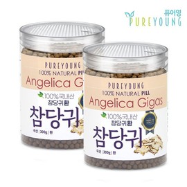 Pure Young 국산 참당귀환 300g+300g 데커신 Korean Angelica Herb 300g+300g Decker Shin
