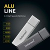 Intenso Alu Line 2x 32 GB USB 2.0 Flash Drive