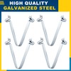 MorningRo 10 Pcs Scaffold Spring Retainers Coupling Locking Pins Galvanized