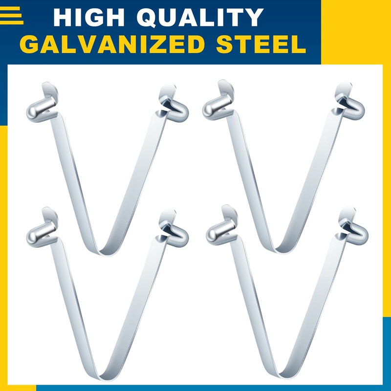 MorningRo 10 Pcs Scaffold Spring Retainers Coupling Locking Pins Galvanized
