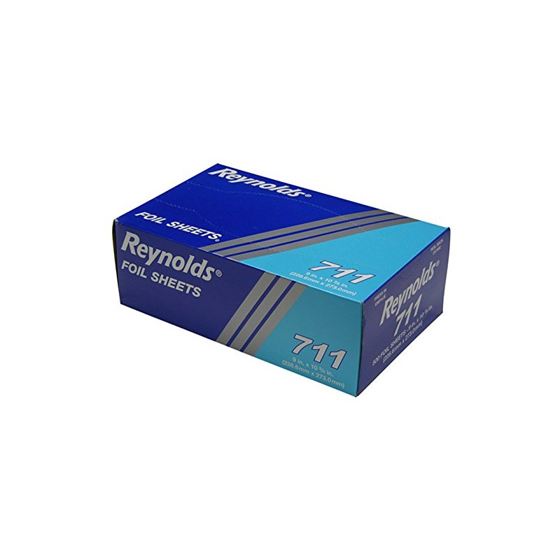 Pop-Up Interfolded Aluminum Foil Sheets in Silver, 500/Box