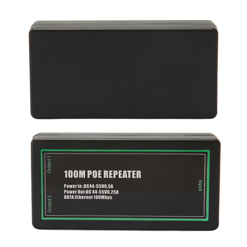 POE Extender Standard Gigabit Monitoring Signal Repeater Splitter for IP