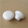 NUODWELL 10Pcs Round Colorful Ceramic Cabinet Knobs Single Hole Pull