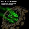 Lige Mens LIGE Classic Luxury Wristwatch Sport Waterproof Quartz Silicone