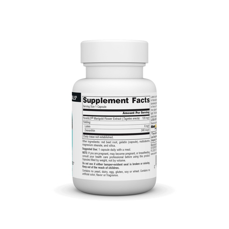 Source Naturals Lutein with FloraGLO, Antioxidant Carotenoid* -6 mg, 45