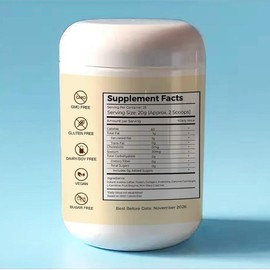 Coffee Cappuccino with L-Carnitine, Creamy and Delicious Beverage - Vitamin, Healthcare Dietary Supplement Fitness by Bellezasalud&vida