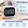 Vibrating Alarm Clock for Wake-Up Routines – Bed Shaker with