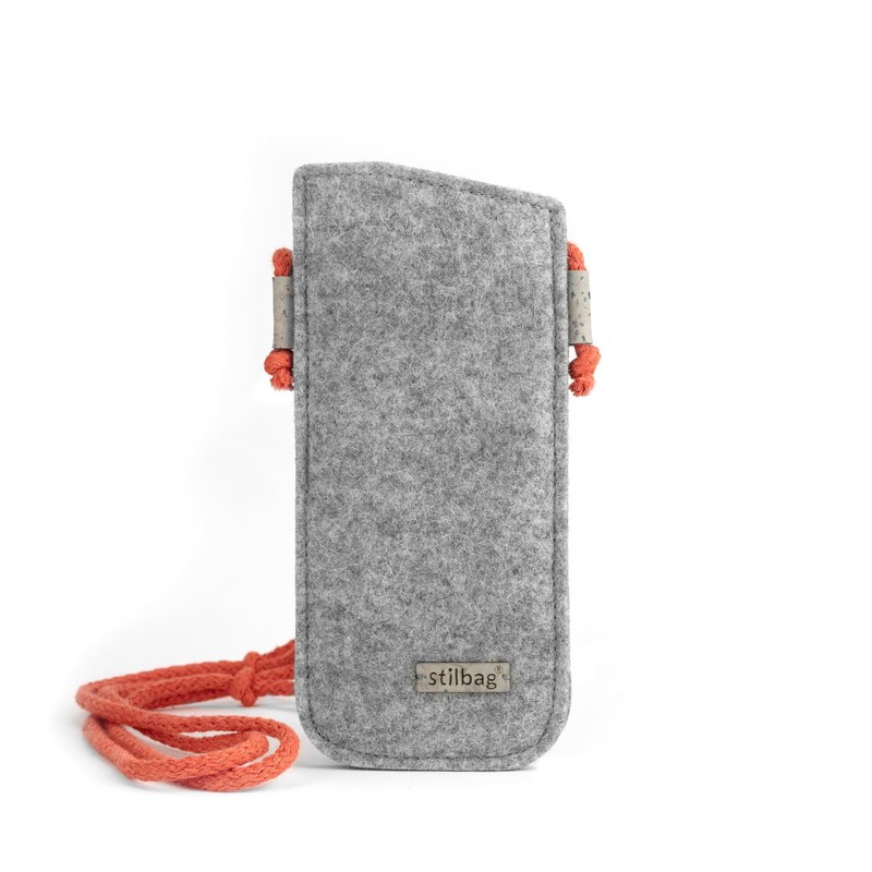 stilbag Neck Glasses Case Made of Wool Felt, Robust Attachment
