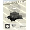 8" Roof Whirlybird Turbine Vent Adapter for Shipping Containers –