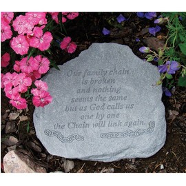 Kay Berry- Inc. 90220 Our Family Chain Is Broken - Memorial - 11 Inches x 10 Inches