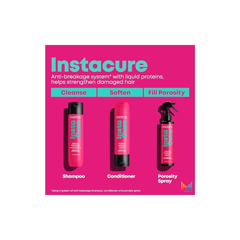 Matrix DUO Total Results InstaCure Anti-Breakage Shampoo 300ml and Conditioner