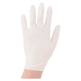 Sorbo Disposable Latex Cleaning Gloves, Pack of 20 One size fits all,White
