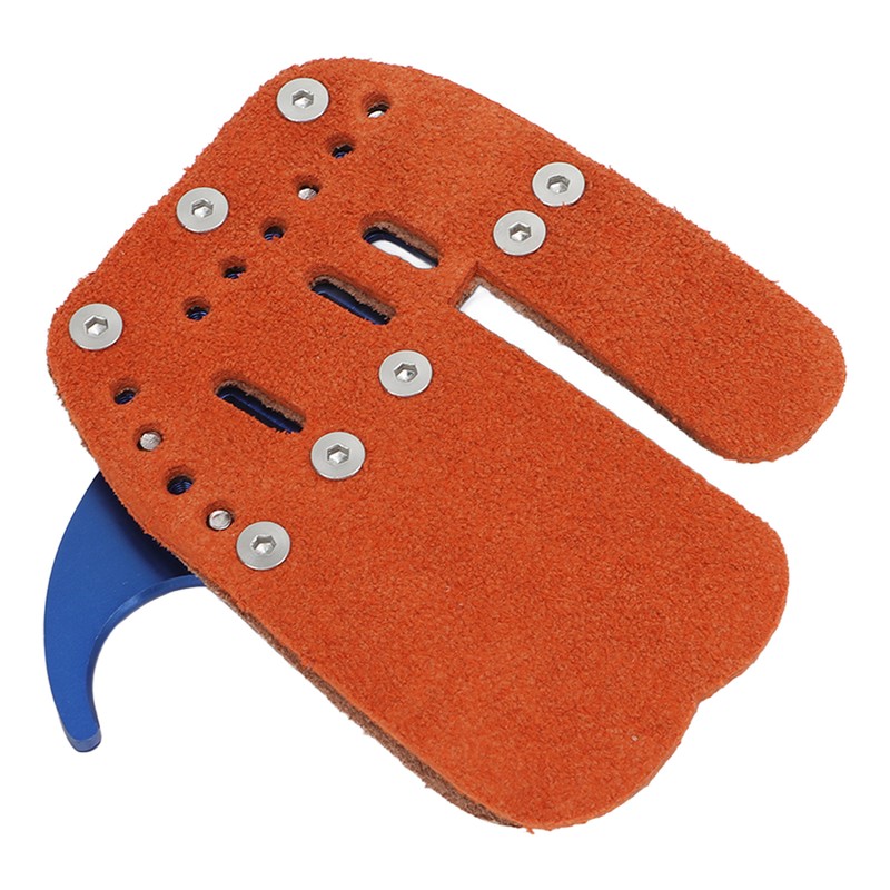 Rustic Leather Archery Finger Tab Right Hand Archery Finger Guard