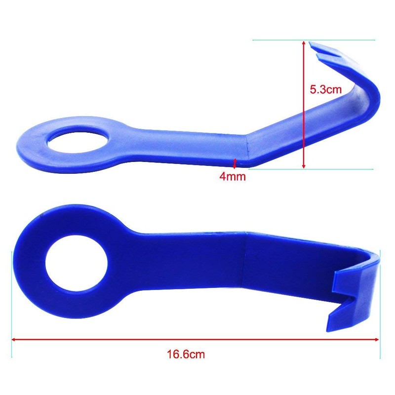 Gebildet 6pcs Car Trim Stainless Steel Removal Tool, Car Interior