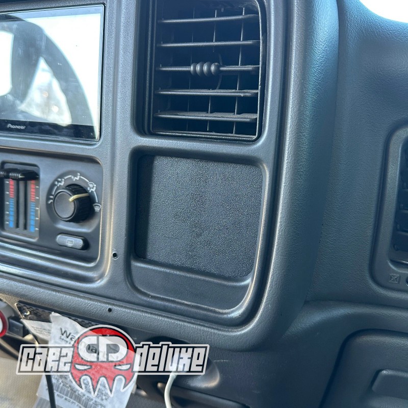 CARZDELUXE Blank dash trim cover for 1999-2007 Silverado Sierra premium