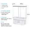 Conwomin Laundry Detergent Dispenser, Wall Mounted Laundry Scent Boosters Beads