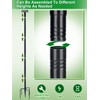Bird Feeder Pole for Outdoors - 68in Adjustable Heavy-Duty Bluebird