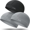 GXCROR 3 Pack Cooling Skull Cap with Sweat-Wicking & Anti-Odor