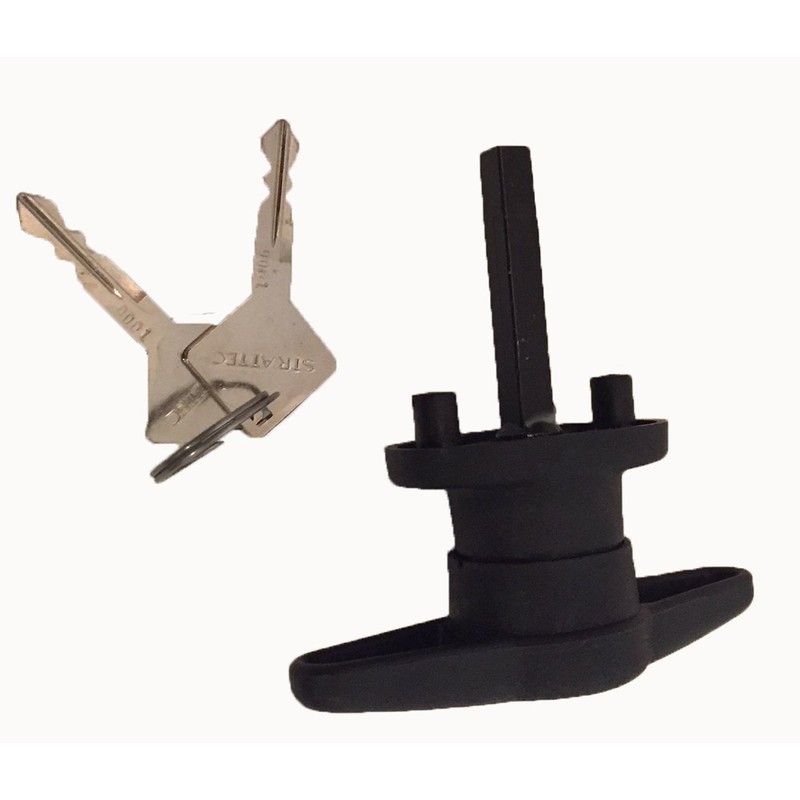 T-Handle for ARE Pickup Truck Camper Shell Door with 2