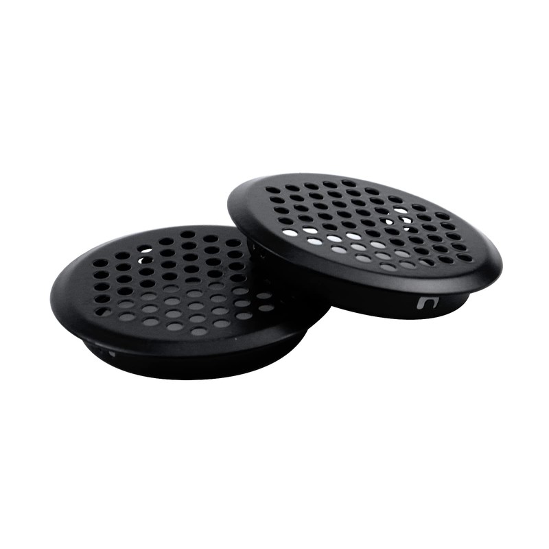 Antrader 20 Pack Louver Vents, 201 Stainless Steel Round Mesh