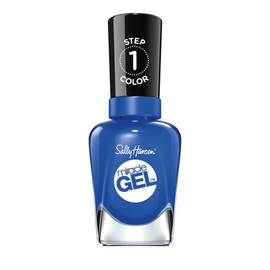 Sally Hansen Miracle Gel™, Tidal Wave, Long Lasting, Gel-Like Formula, No UV Lamp Needed, Blue Nail Polish