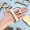 PATIKIL 3D Acrylic Alphabet Mirror Wall Stickers Letter F Self-Adhesive
