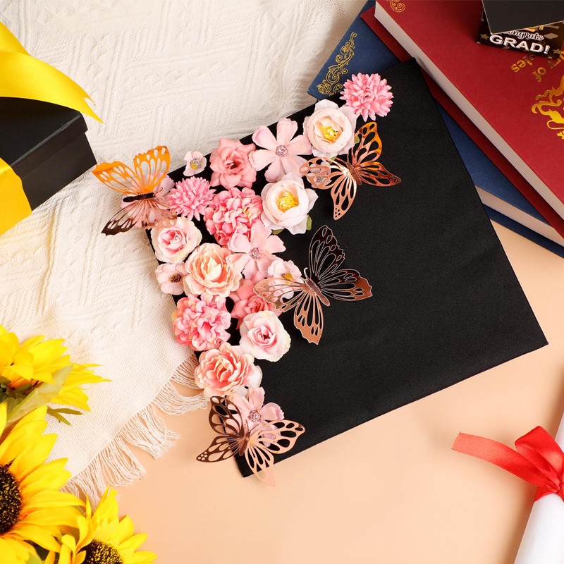 Canlierr Canlierr 32 Pcs DIY Graduation Cap Decorations Accessory Kit