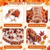 Fall Porch Goose Outfits Fits 23" Garden Yard Patio Goose