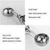 Prima Traditional Stainless Steel Ice Cream Scoop