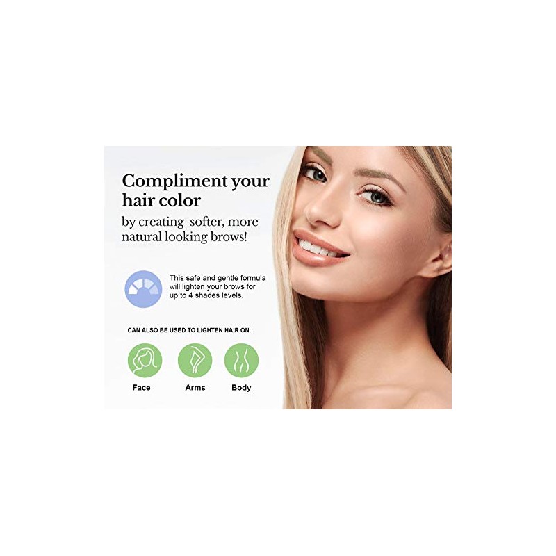 Godefroy Crema Aclarar Color Cejas Kit Aplicación