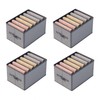 GIB cleaningtool Closet Organizers and Storage,6 Large Grids Closet Storage