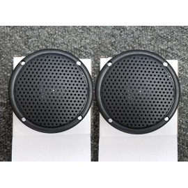Vidsonix 3" Boat Spa VX-S30B2 Marine Audio Speaker PAIR Blk Vidsonix Golf Cart ATV RV NEW