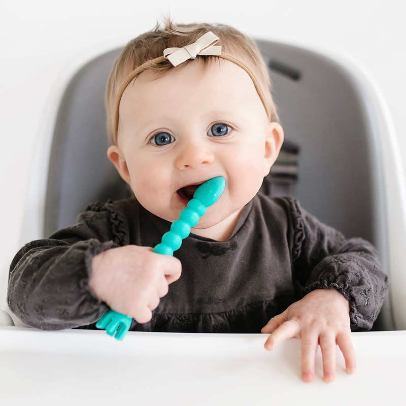 Ryan & Rose Cutie Tensils Baby Spoon and Fork [2