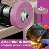 BEROZA Grinding Wheel Adapter and Sharpening Stone for Drill, Metal