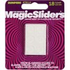 Magic Sliders Vinyl Self Adhesive Bumper Pads Clear Round 1/2