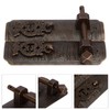 Antique Drawer Pendant Pulls Beautifully Engraved High Hardness Brass Book
