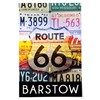 Lantern Press 24x36 Inch Giclee Print, Barstow, California, Route 66