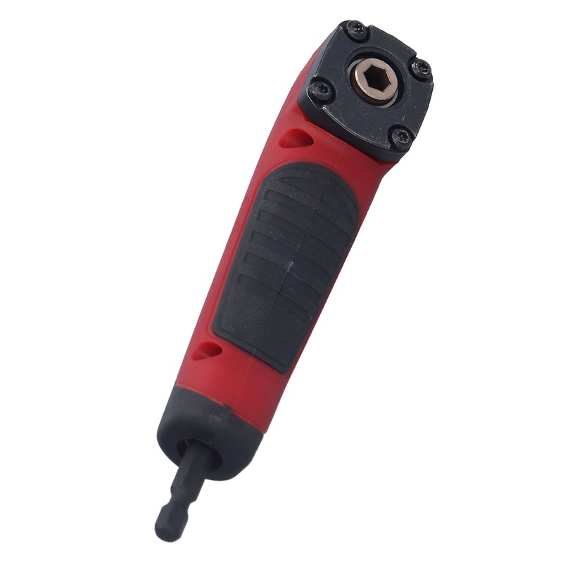 Angle Drill Adapter Stainless Steel Electric Screwdriver Turning Tool Right