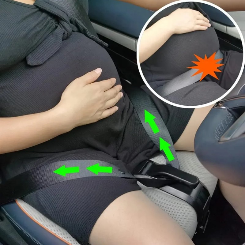 Cinturn De Seguridad Maternidad Conductora Embarazada Auto