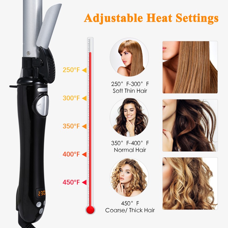 Automatic Curling Porcelain Rotating Electric Curling Iron Automatic Hair Curler