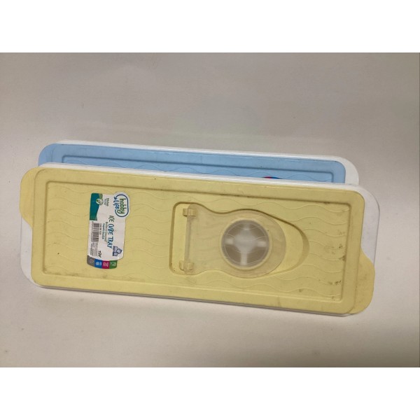 Easy Release Plastic Ice Cube Tray WITH COVER Pack of