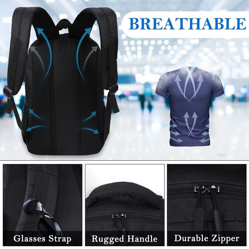 Laptop Backpack 15.6 Inch Travel Backpack with USB Charging Port