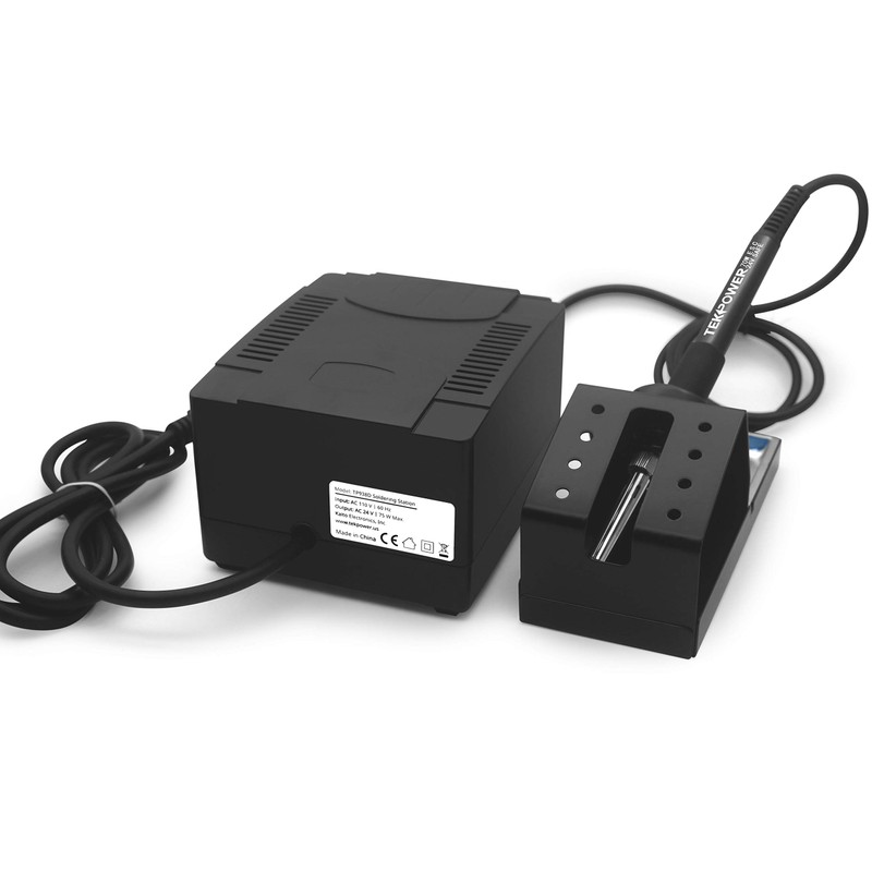 Tekpower TP938D Digital Soldering Station, 75 Watts Equivalent with Precision
